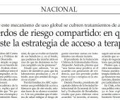 Publicación en El Mercurio sobre sistema de salud y riesgos compartidos